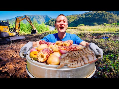 Underground Rock Oven BBQ - Traditional Korean in Muju